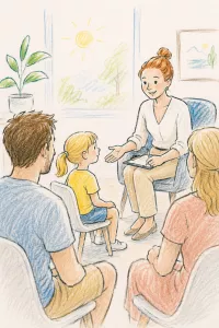 Eltern als wichtiger Teil der Psychotherapie ihres Kindes